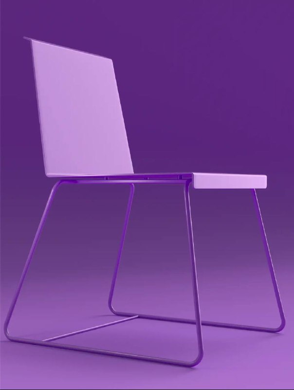 Какие стильные яркие стулья THIN CHAIR из стали. Такие акцентные стульчики украсят монохромную светлую кухню. Ссылка - изображение 3 - какие, стильные, яркие