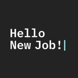 Логотип Hello New Job! Найти работу в современных реалиях