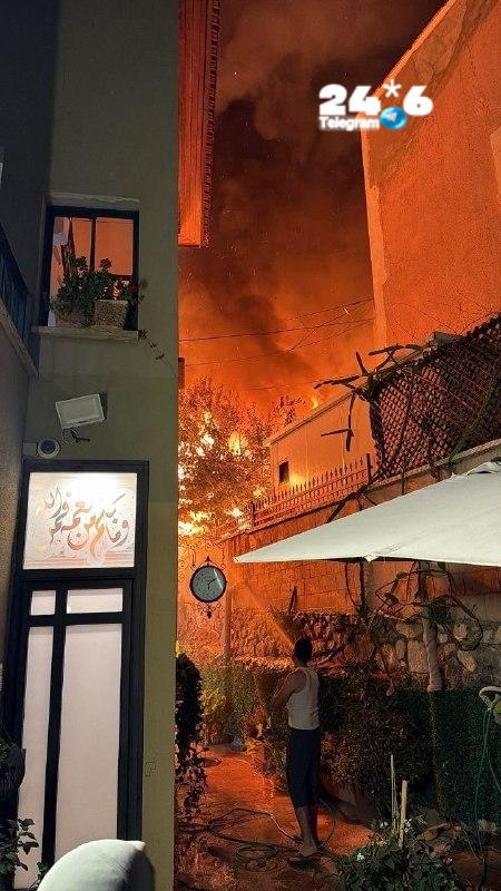 🇮🇱 אירוע שרפת פרגולה לפנות בוקר בסח'נין הוביל לנזק רב במקום. לוחמי האש כיבו את השרפה, ללא נפגעים.
