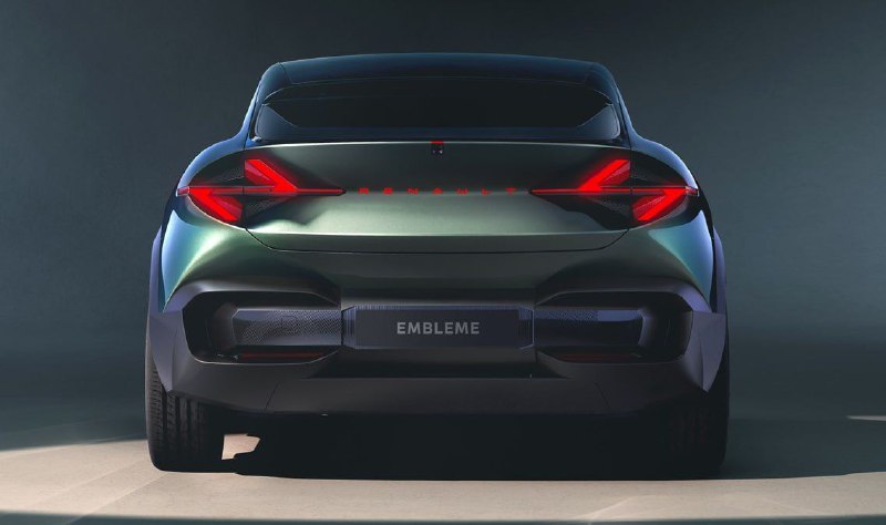 Renault Embleme — концепт-кар демонстрирующий новый дизайн марки 4