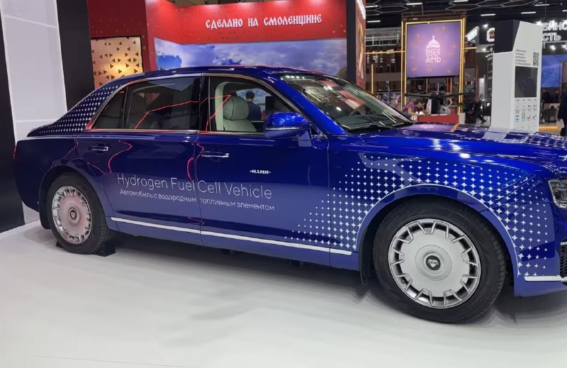 Представлен Aurus Hydrogen — самый мощный водородный автомобиль в мире 2