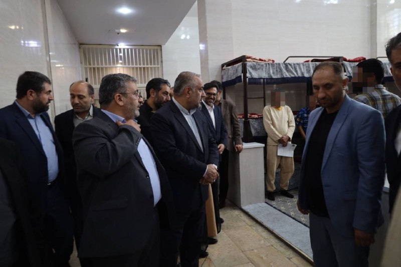 שחרור 181 אסירים והפעלת השלב השני של הכלא המרכזי שחרקורד במהלך ביקורו של ראש ארגון בתי הסוהר בצ'הרמחל ובבחת…