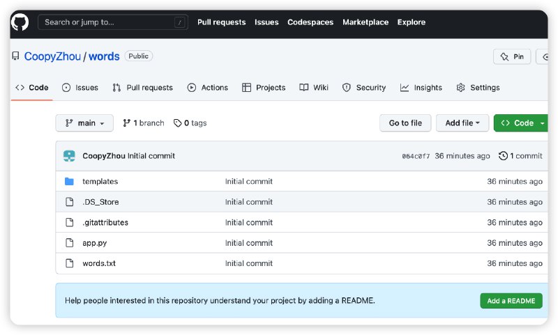 我从未学过代码的人，在ChatGPT4的教导下，使用Python和Flask成了我的第一个项目：生词本
