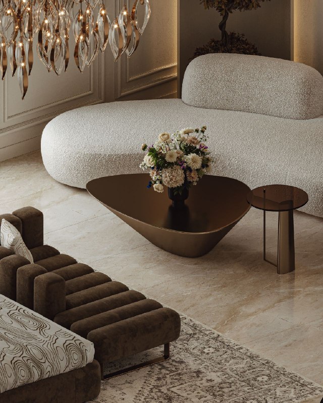 Neo-Classical Master Bedroom From the polished marble floors, to the golden accents, to the soft richness of velvet textiles every detail whispers ... - изображение 5 - studio, neo, classical