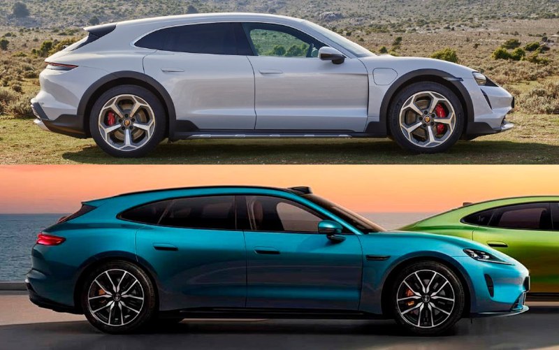 Китайский седан и универсал в стиле Porsche Taycan 3