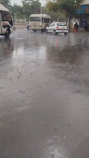 🎦 Heavy rain and hail in Zanjan now