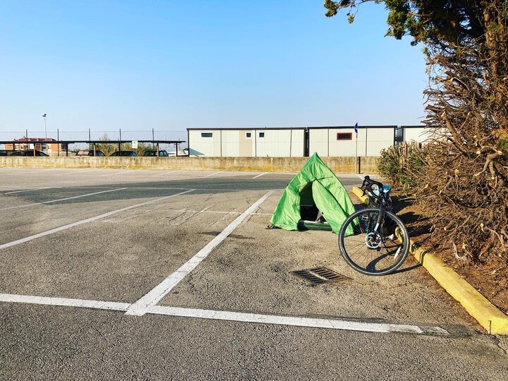 單車旅行八個月的帳篷時光