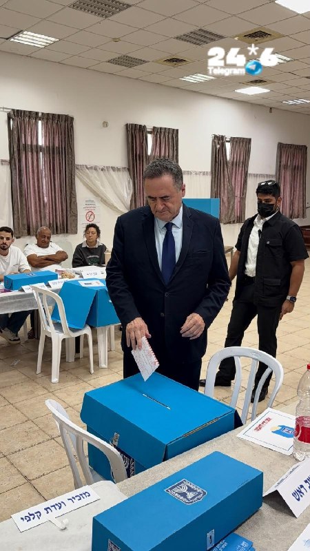 🇮🇱 משיקולי אבטחה, שב״כ ביקש משר הביטחון ישראל כץ להצביע במושב ינון, ולא במקום מגוריו.