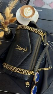 Yves Saint Laurent Saint Laurent Black / Gold, фото 14