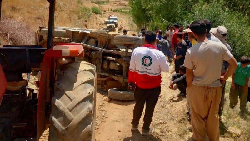 هەوشار هەوال تکاب: #فوری واژگونی وانت تویوتا در محور تخت سلیمان-روستای آق دره علیا تکاب با ۸ مصدوم نجاتگران هلال‌احمر پایگاه مائین بلاغ و ش