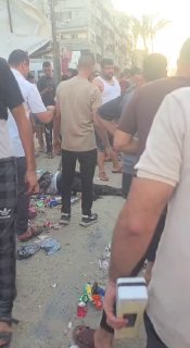 דחוף: נהרג ונפצע מהפצצת מטוסי כיבוש ברחוב אלת'לתי בעיר עזה.