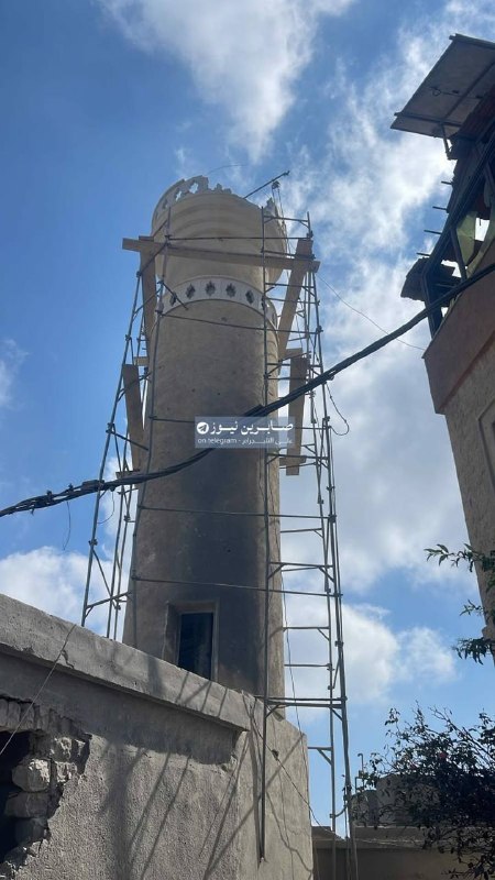 תוקפנות מל"ט ישראלית מכוונת למסגד בלבנון