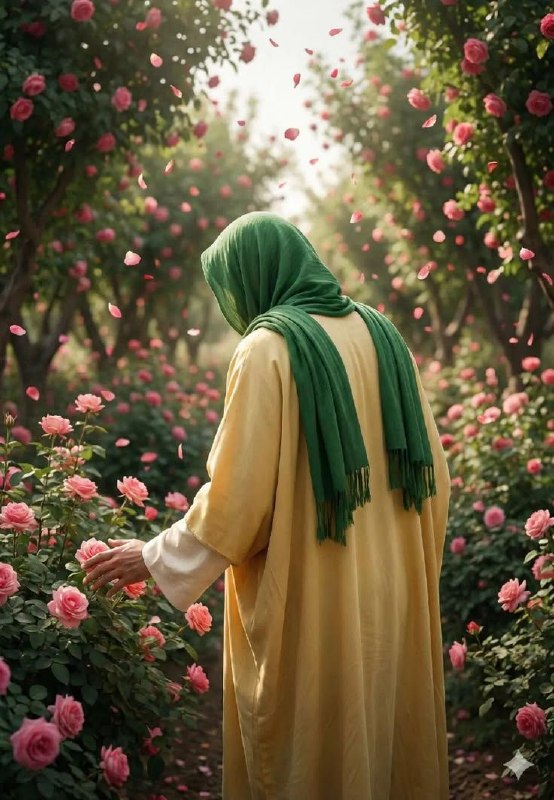 •| وِصآل |•: نور چشممانامام زمانمان تنها امیدمان مبارك است ردای امامتتان‌.💚عیدتون مبارک ✨#اللهم‌عجل‌لولیک‌الفرج ˹@vsal_313 | وصآل˼