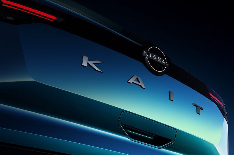 Nissan показал новое фото бюджетного кроссовера Kait 3