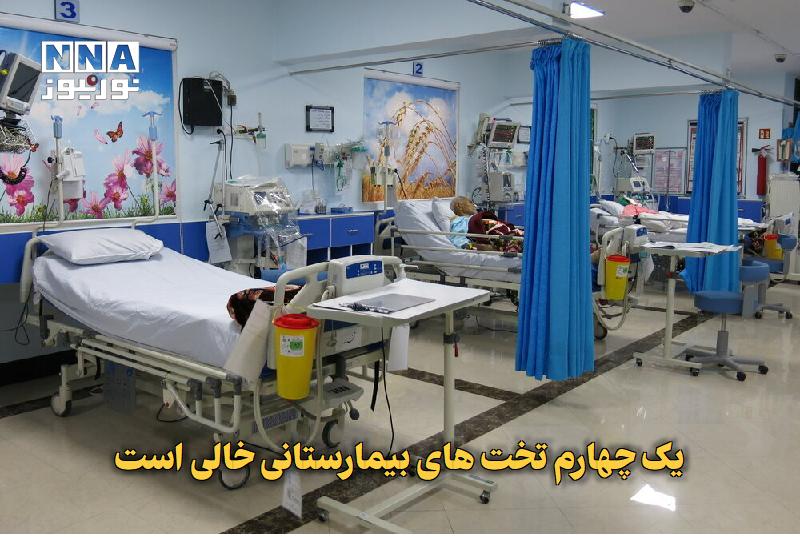 نورنیوز: ✅ یکچهارم تختهای بیمارستانی خالی است🔹 رئیس دانشگاه علوم پزشکی شهید بهشتی با اشاره به تداوم خدمات درمانی در دوران جنگ گ