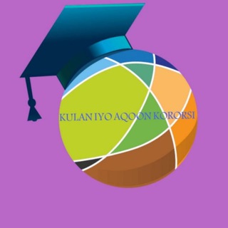 Qolka Kulan Iyo Aqoon Kororsi📘📒✅ Telegram Group Link