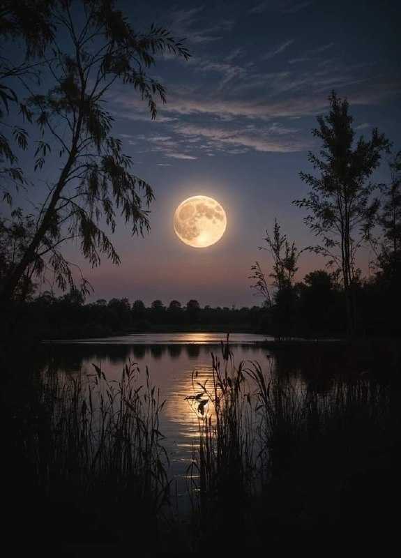کیوسک خبر: 🔴 #شب_بخیر 🔸️شب آمد و ماه، آرام روی شهر نشستستاره‌ها یکی‌یکی در آسمان شکفتندخستگیِ روز، در سکوتِ شب گم شدو دل، به رؤیای 