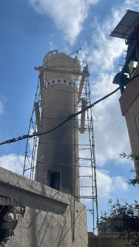 🚨הפשיטה של מזל"ט ישראלי פנתה למסגד בעיירה שוקין