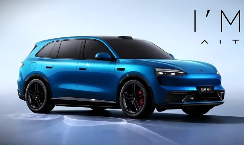 Опубликованы официальные фото нового кроссовера Aito M6 4