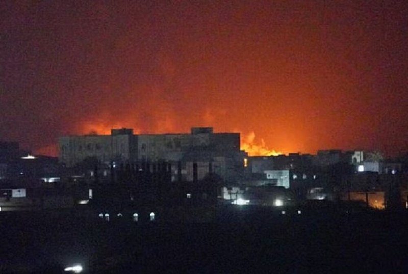 Saudi missile attack on northern Yemen News sources reported that the Saudi army attacked areas in the provinces of Imran and Saada in northern Yemen.