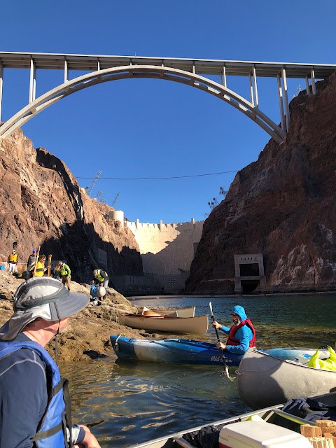 美國黑峽谷兩天一夜划船野營野溪溫泉