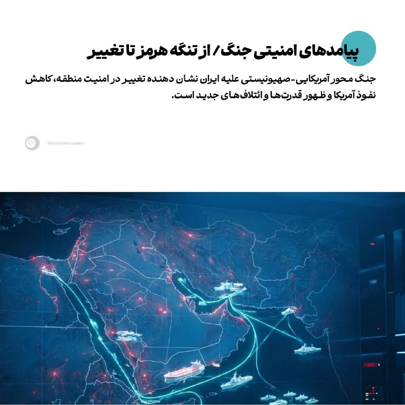 راهبرد معاصر: 🔹️پیامدهای امنیتی جنگ/ از تنگه هرمز تا تغییر ائتلافها▫️یادداشت فاضل الشرقی، عضو دفتر سیاسی انصارالله را در لینک زیر بخ