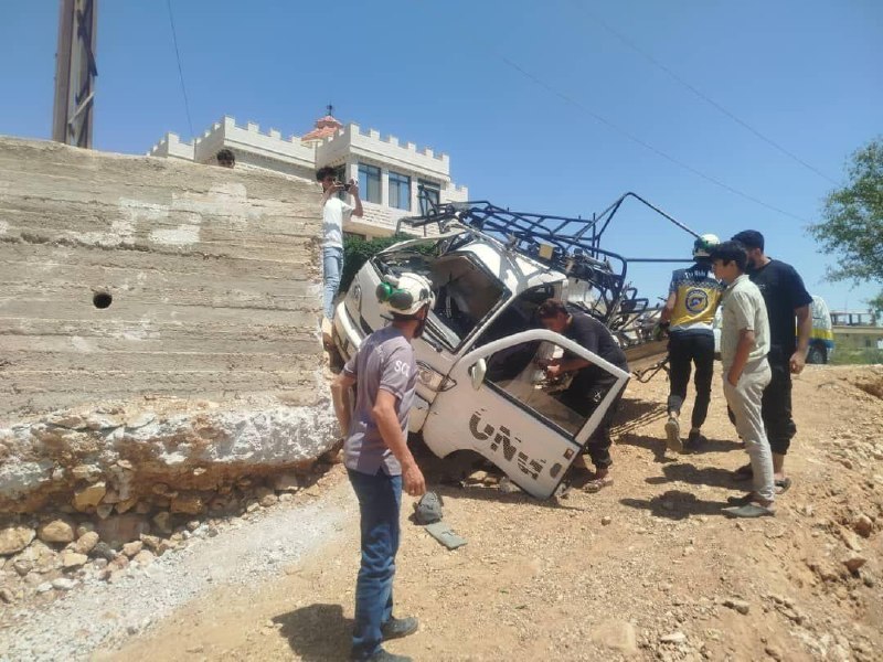 מזל"ט ישראלי פגע ברכב ליד בית ג'ין בדרום מערב סוריה, כ-10 ק"מ מגבול הגולן.