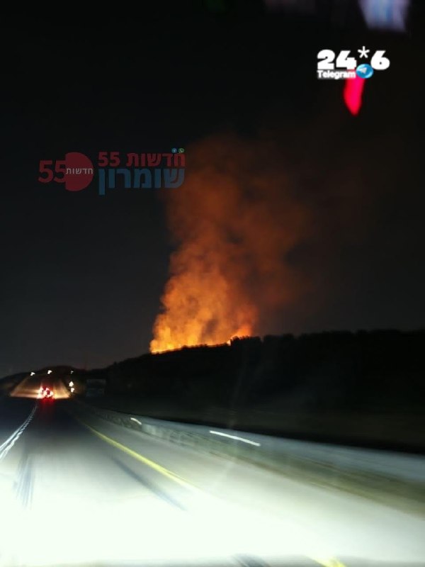🇮🇱 עדכון מציר גלעד: מוקד בעירה סמוך לכביש באזור חוות גלעד. נכון לעכשיו, הכביש פתוח לתנועה. כמו כן, נחסמה…