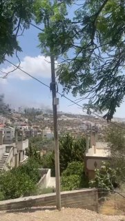 חלק מהתקפת המתנחלים על העיירה פרעתא, מזרחית לקלקיליה, ושריפת בתי אזרחים.