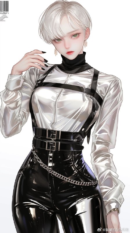 🧪#晚安提示词# 一套Niji提示词，Niji V6挺有意思的，--s的值和是否开Raw格式对画面风格和生成内容的影响非常大，感兴趣可以自己改一下提示词的参数看看