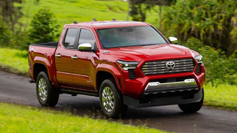 Toyota раскрыла комплектации и цены пикапа Tacoma 2024 2