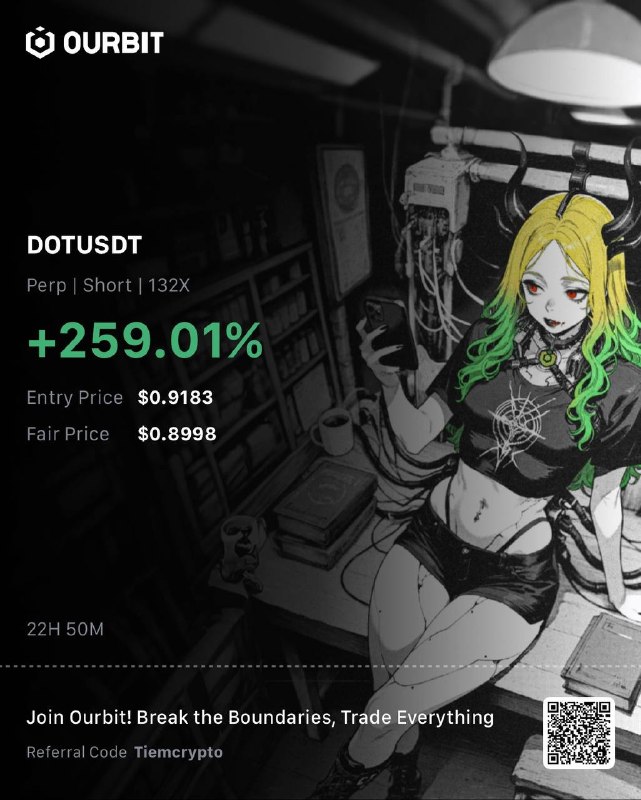 Master crypto | سیگنال کریپتو: 😙#DOT SHORT🔽😉 🔖30x ⬅️ اهرم ☄️ENTER MARKET ⬅️قیمت ورودی 🔥TARGET 0.9082 0.8994 0.8881 0.8787 0.8704 0.8611⬅️هدف ⚠️STOP 0.9