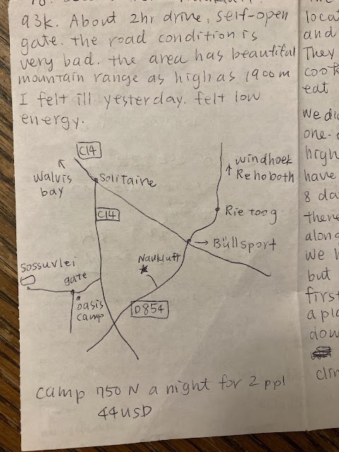 納米比亞: 隘谷國家公園、橄欖步道
