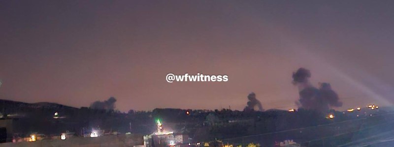 ️🇱🇧🇮🇱 Two Israeli airstrikes aimed at the municipality of Nabati al Fouqa, southern Lebanon.