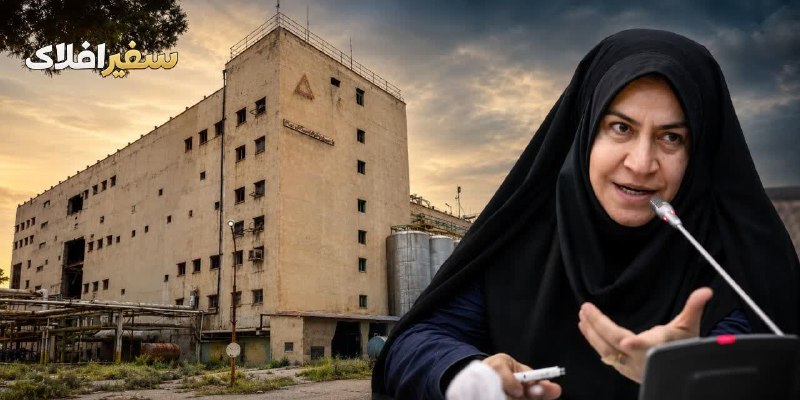 پایگاه خبری سفیرافلاک: 📣 کنایه فاطمه مقصودیفاطمه مقصودی نماینده بروجرد: بگذارید همکاران من بشنوند کارخانه پارسیلون خرمآباد ۲٠ _۳٠ سال است دو ت