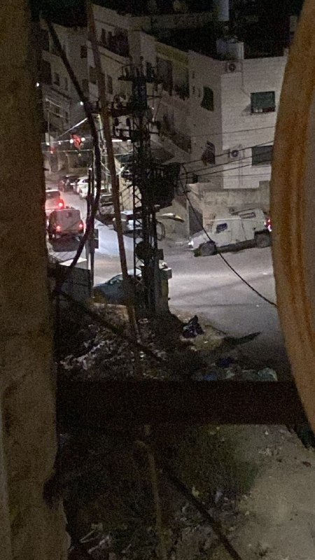 Urgent: The Israeli occupation forces attack the city of Nablus from the al-Morba checkpoint