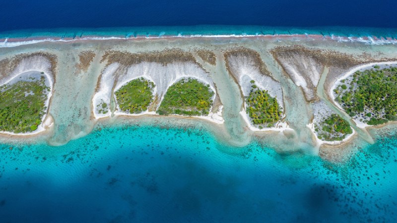 The shape of life at seaKauehi Atoll, Tuamotu Archipelago, French Polynesia (© WaterFrame_dpr/Alamy)