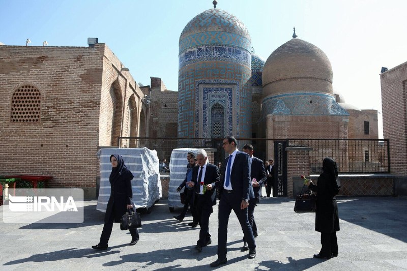 خبرگزاری ایرنا: 🔸اردبیل رتبه نخست توسعه گردشگری خارجی را کسب کرد🔹مدیرکل میراث فرهنگی، گردشگری و صنایع دستی استان اردبیل از کسب رتبه بر