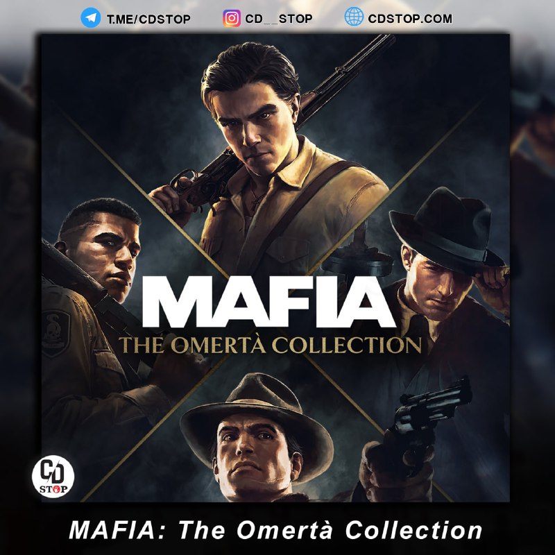 PS4DATA: #اکانت_قانونیMafia: The Omertà Collection ریجن آمریکاظرفیت دوم ⏪ 1.699.000 4 ظرفیت دوم ⏪ 6.199.000 5ظرفیتسوم ⏪ 4.199.00