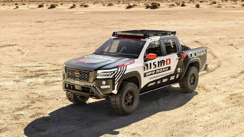 Nissan представил гоночный пикап на базе Frontier 3