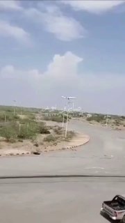 הרגע בו נחת המטוס האיראני על המסלול בנמל התעופה חודיידה.