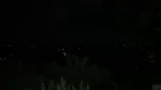 הפצצה זרחנית דחופה של הכיבוש לעבר העיירה נבטי אל-פאוקה, דרומית ללבנון.