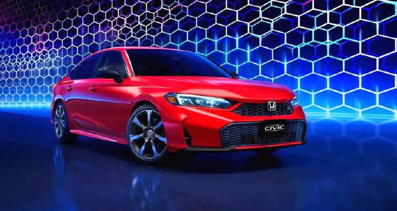 Honda опубликовала изображения обновленного седана Civic для США