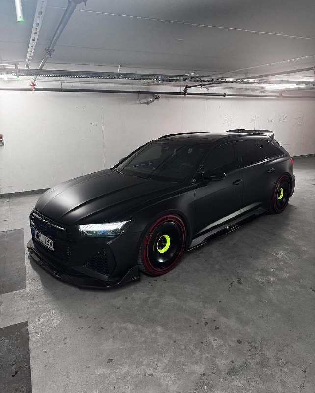Audi RS6 с дисками F1 1