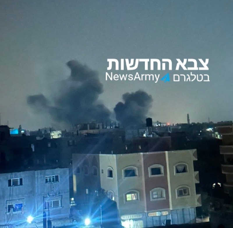 תקיפות באלבורייג' במרכז הרצועה.