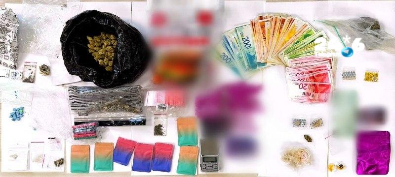 🇮🇱 At the end of an undercover investigation that lasted several weeks: a 27-year-old resident of Haifa was arrested on suspicion of drug trafficking in the Haifa and Kiryat area.