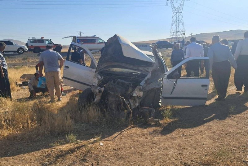 اخبار آذربایجان غربی: ♦️انحراف از جاده و واژگونی سمند در محور میاندوآب _ مهاباد ۲مصدوم برجا گذاشتبه گزارش پایگاه اطلاع‌رسانی جمعیت هلال‌احمر آ