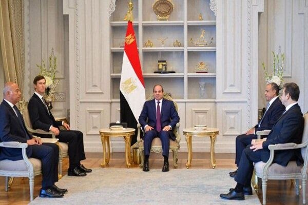BourseNews | بورس نیوز: 📌رئیس‌جمهور مصر و داماد ترامپ درباره آتش‌بس در غزه گفتگو کردند🔹عبدالفتاح السیسی رئیس‌ جمهور مصر امروز یکشنبه با جرد کوشن