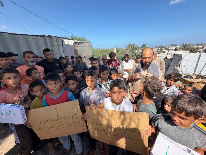 نازحو مخيم المتقين يطالبون بتدخل دولي عاجل