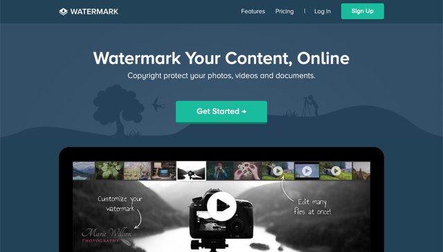 Watermark.ws 線上浮水印工具，保護你的相片影片和文件免於被竊取盜用 - 免費資源網路社群